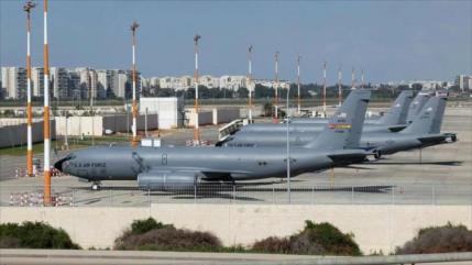 Informe: EEUU reubica aviones cisterna tras tensiones con Israel