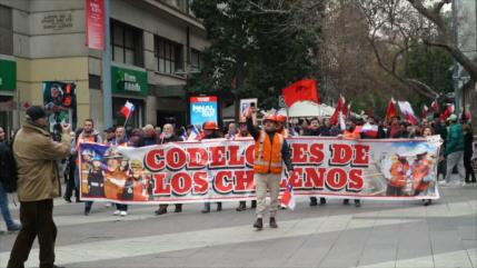 Trabajadores chilenos denuncian privatización encubierta de Codelco