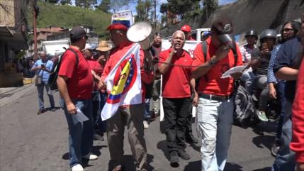 Venezolanos vuelven a las calles contra EEUU e Israel