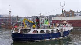 Un barco parte de Reino Unido rumbo a Gaza para romper bloqueo