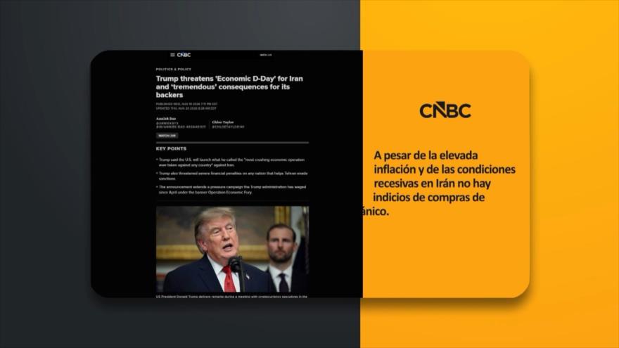 Irán a Trump: No me vengas con bravuconada| PoliMedios