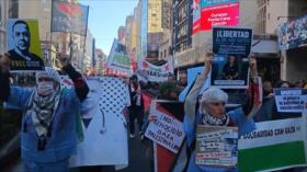 Marchan en Argentina en solidaridad con médicos palestinos