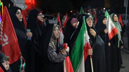 Concentraciones en defensa de patria se celebran durante 180 noches consecutivas en Irán