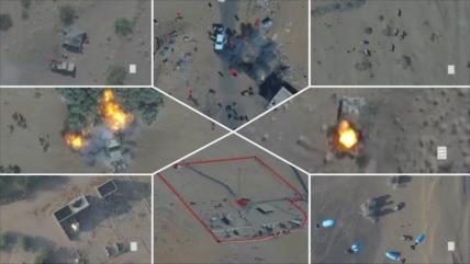 Video: Fuerzas yemeníes atacan con drones a mercenarios de Arabia Saudí