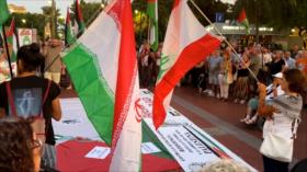 Manifestantes denuncian en Málaga violencia israelí en Gaza y Cisjordania