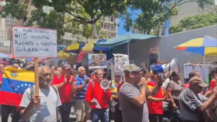 Venezolanos rechazan acuerdo energético y denuncian injerencia de EEUU