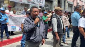 Sube la tensión social en Guatemala por el presupuesto general