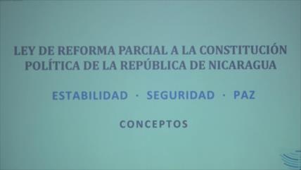 Nicaragua blinda su soberanía con reforma constitucional aprobada