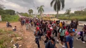 Sale nueva caravana de la Frontera Sur de México