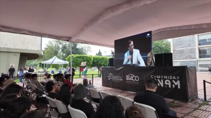 México convierte aulas y cultura en espacios de apoyo a Palestina