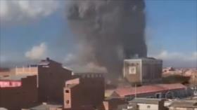 Explosión en base militar de Bolivia deja al menos 10 muertos y 60 heridos