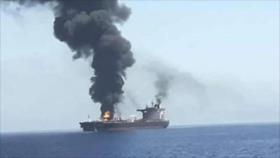 EEUU ataca un petrolero iraní con cuatro misiles en la isla de Jark