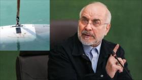 Jefe del Legislativo de Irán celebra captura de dron submarino de EEUU
