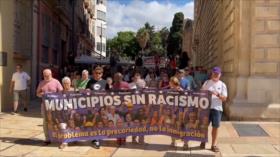 Activistas en Málaga se movilizan contra el racismo y el odio