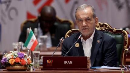 Pezeshkian alerta ante BRICS: atacar infraestructuras iraníes tendrá impacto global