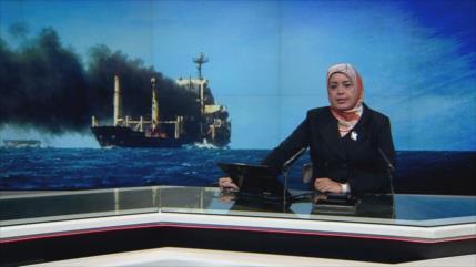 Irán reafirma su control de Ormuz tras incendio de un superpetrolero - Noticiero 02:30