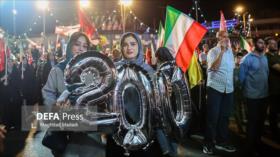 Noche 200 de resistencia: el pueblo sale a las calles por un Irán fuerte