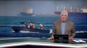Irán intercepta un buque por intentar cruzar ilegalmente Ormuz - Noticiero 02:30