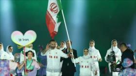 Irán desfila en la ceremonia inaugural de Aichi-Nagoya 2026