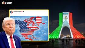 Unos le cambiaron el nombre al Golfo; Irán puso la bandera de México en el corazón de Teherán