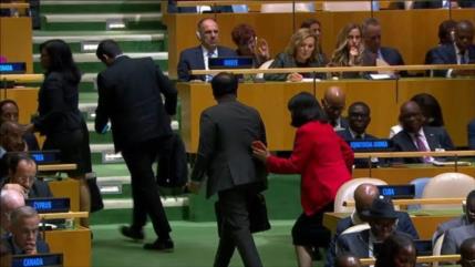 Vídeo: Delegación de Cuba abandona la ONU por amenazas de Trump