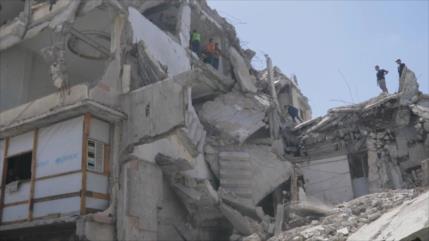 Miles de edificios dañados en Gaza corren riesgo de derrumbarse
