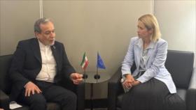 Irán advierte a Europa contra el respaldo a los crímenes de EEUU e Israel