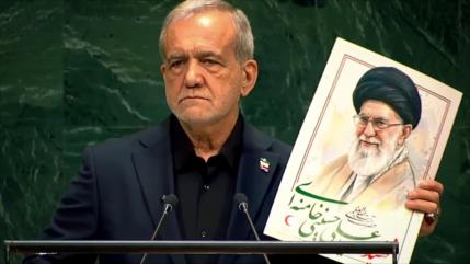 En fotos: presidente de Irán expone crímenes de EEUU en Asamblea General de ONU