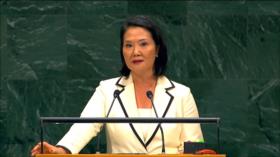 Fujimori plantea tratar al crimen como terrorismo y respalda a FFAA ante ONU