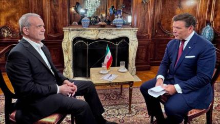 Pezeshkian a Fox News: si nos atacan, daremos una respuesta contundente