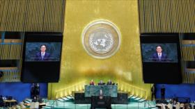 China en AGNU exige el levantamiento del bloqueo de EEUU contra Cuba
