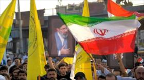 Iraquíes protestan contra el cierre de aeropuertos a vuelos iraníes