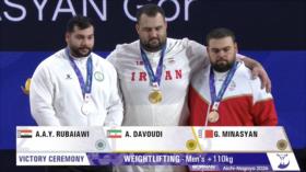 Levantador iraní conquista el oro y bate un récord en Juegos Asiáticos
