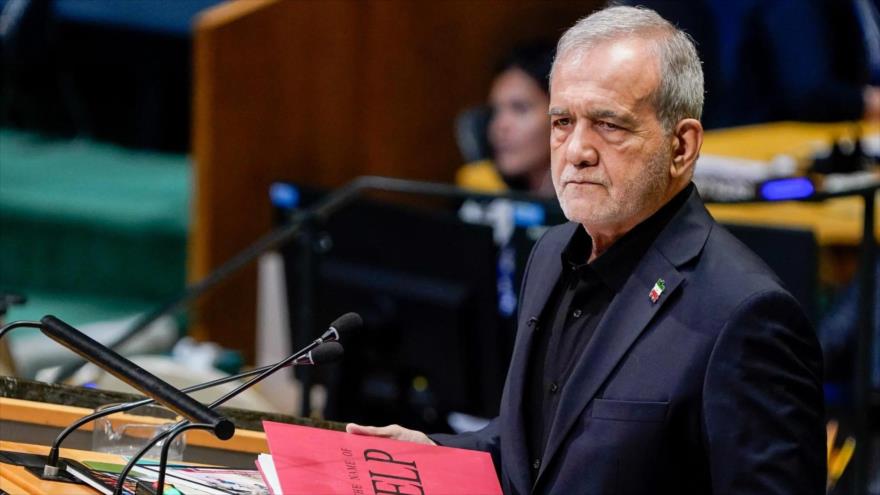 Irán denuncia trabas de EEUU al viaje de Pezeshkian a la ONU