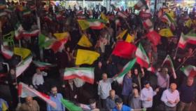 Irán suma 214 noches de movilización en defensa de su soberanía