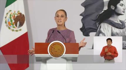 Sheinbaum y AMLO defienden soberanía de México