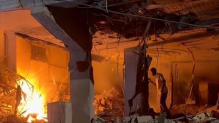 Ataque israelí contra un edificio en Gaza deja 5 muertos