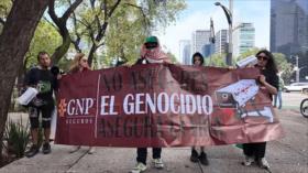 Mexicanos solidarios con Palestina llaman al boicot de Palantir 