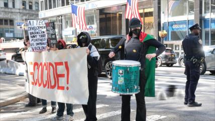 “Extremadamente imprudente”; Protestan en Nueva York contra la IA