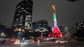 México ilumina sus monumentos en homenaje a Teherán