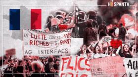 Las protestas estudiantiles se extienden por Francia ante la crisis educativa y la brutal respuesta policial