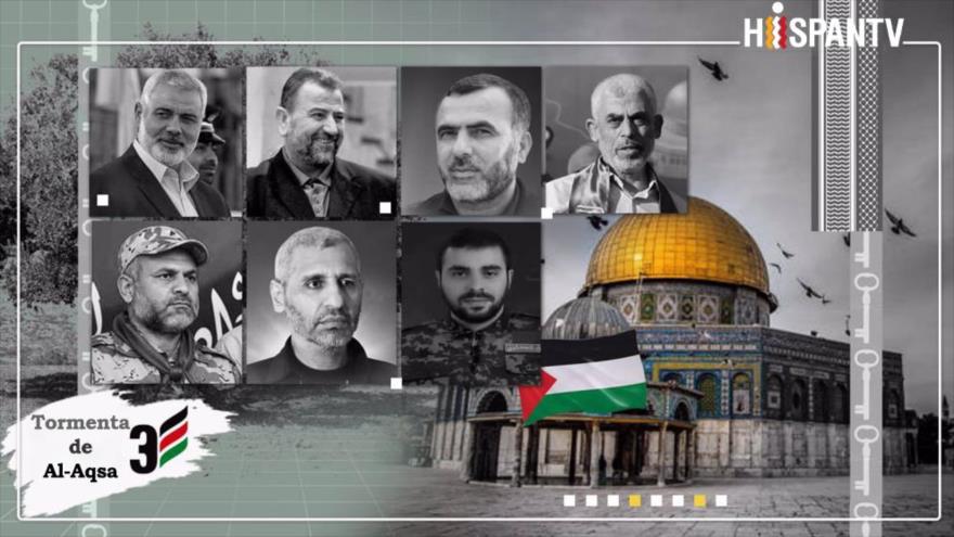 Mártires de Al-Quds: principales líderes de la Resistencia palestina asesinados por Israel desde el 7-O de 2023