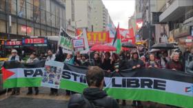 Argentinos reivindican la resistencia palestina del 7 de octubre