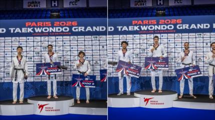 Irán conquista dos oros en el Grand Prix de Taekwondo de París