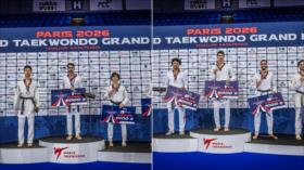 Irán conquista dos oros en el Grand Prix de Taekwondo de París