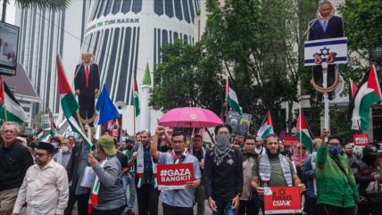 Malasios condenan genocidio en Gaza y exigen acceso a ayuda humanitaria