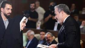 Canciller de Irán: Estudiante pide no olvidar a víctimas de Minab