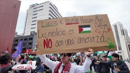 México se suma a acción global por Palestina