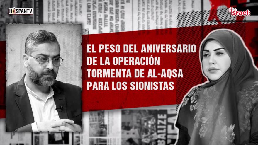 El peso del aniversario de la Operación Tormenta de Al-Aqsa para los sionistas | Dice Israel