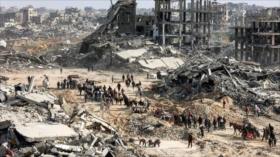 Genocidio israelí deja a 300 000 familias de Gaza sin refugio ante el invierno
